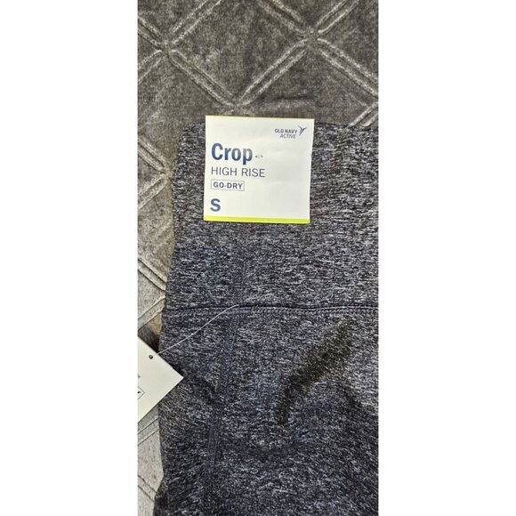 Old Navy Active Women's Mid Rise Fitted Crop Pants Size S Gray - Picture 3 of 7